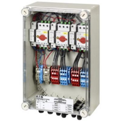 SOL30X3-SAFETY-MC4-U(230V50HZ) Rozłącznik przeciwpożarowy SOL30-SAFETY na 3 stringi MC4 230VAC 168100 EATON (168100)